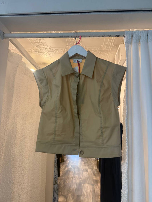 B.Yu - Women's Trendy And Cute Poplin Shirt