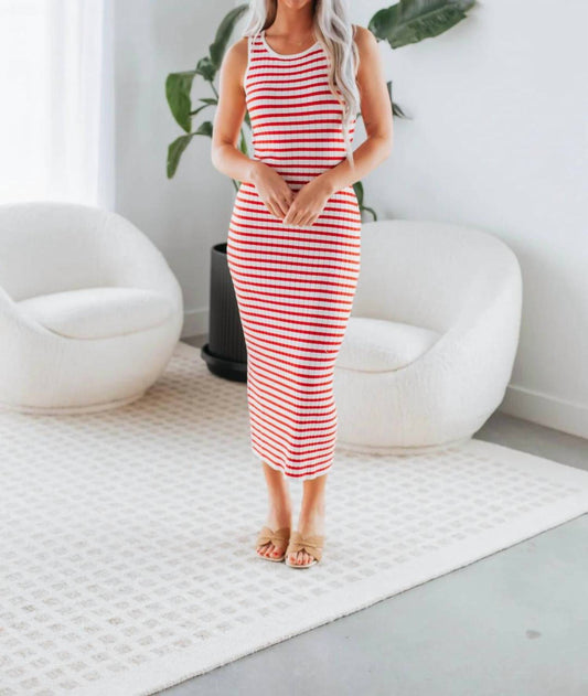 Le Lis - Striped Midi Dress
