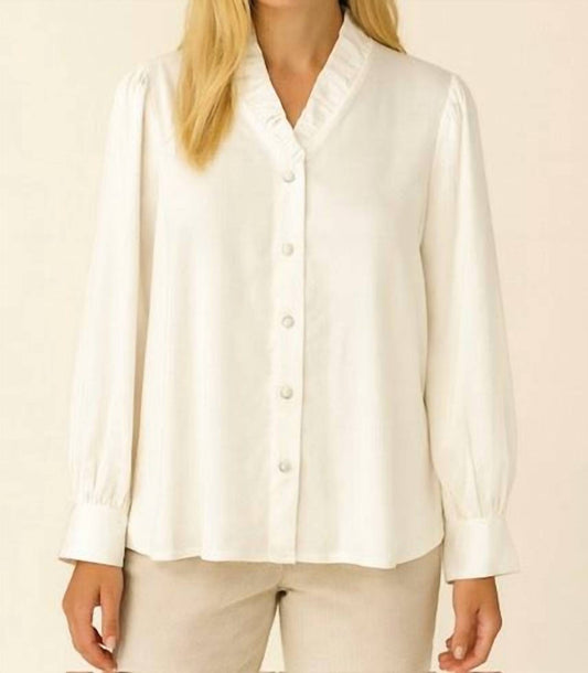 Suncoo - Ruffle Dress Shirt