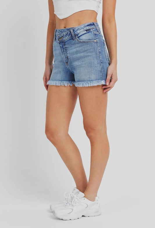 Cello - High Rise Mom Shorts