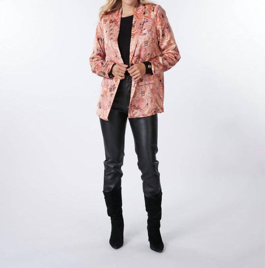 Esqualo - Expression Print Blazer