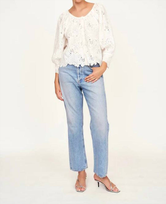 Mirth - Seville Eyelet Top