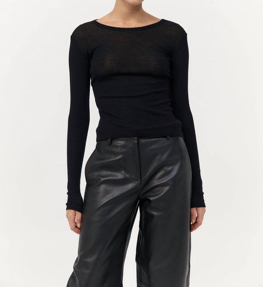 St. Agni - Baby Wool Long Sleeve Top