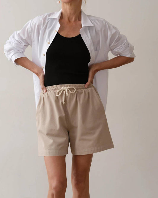 Donni. - Women's Chino Draw Short