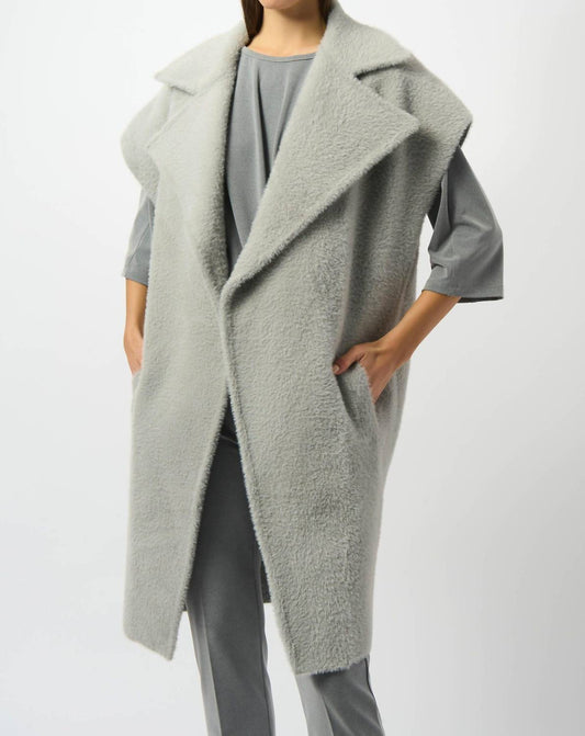 Joseph Ribkoff - Open Front Boxy Sweater Vest