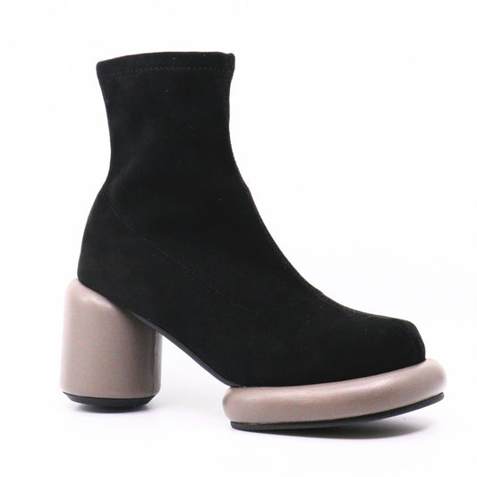 All Black - Mod Stretch Bootie