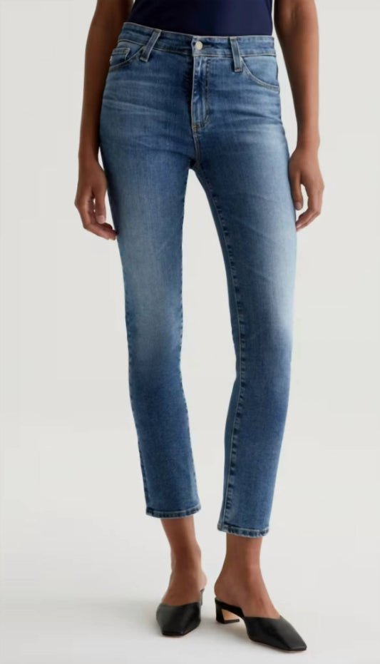 Ag Jeans - High Rise Slim Straight Jeans