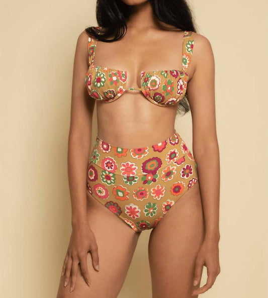 Montce - Added Coverage High Rise Bikini Bottom