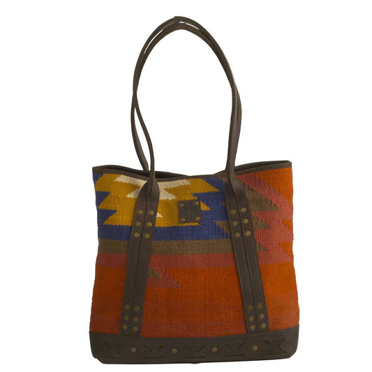 Sts Ranchwear - Women's Crimson Sun Woven Leather Tote Bag