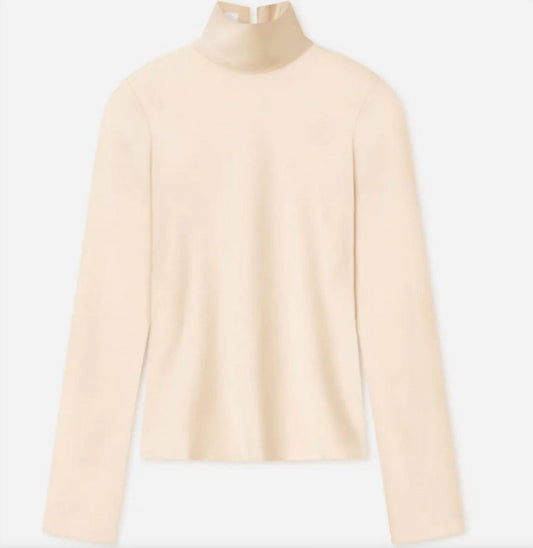 Nanushka - Women's Satin Turtleneck Top