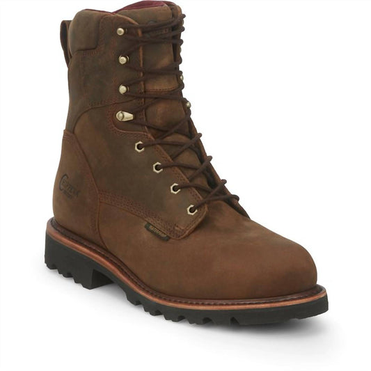 Chippewa - Men's Super Dna 8" Waterproof Steel Toe Insulated Boot