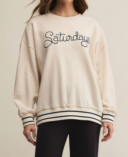 Z Supply - Oversized Saturdays Sweatshirt