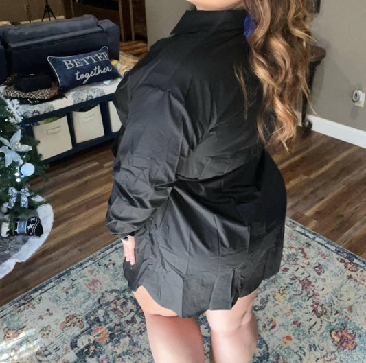 Andree By Unit - Tie Front Shirt Dress