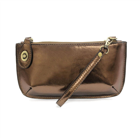 Joy Susan - Women's Liquid Metal Mini Crossbody Wristlet