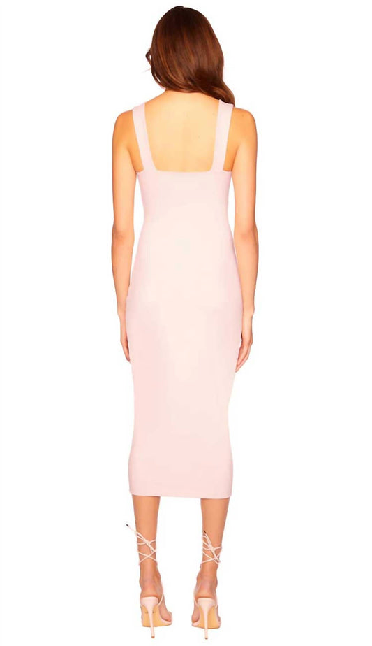 Susana Monaco - Angled Strap Top Midi Dress