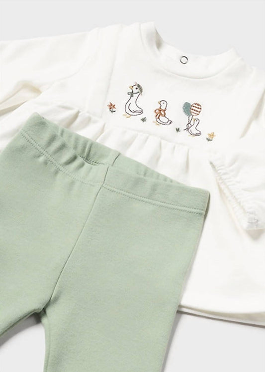 Mayoral - Girl's Goose Legging Set