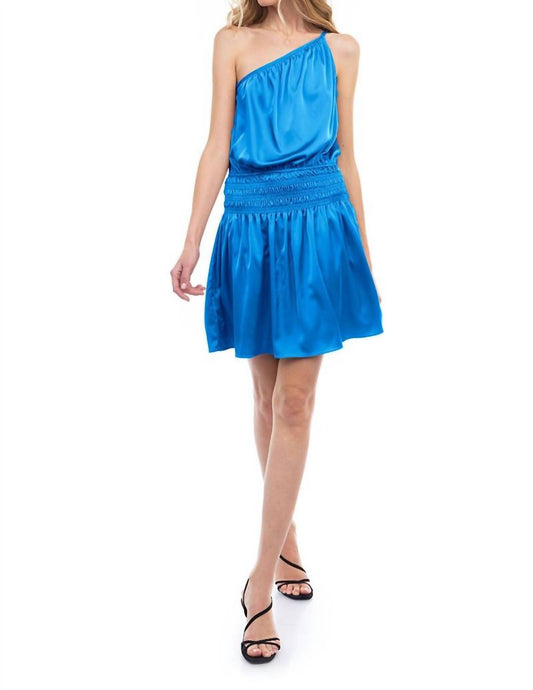 Naked Zebra - One Shoulder Mini Dress