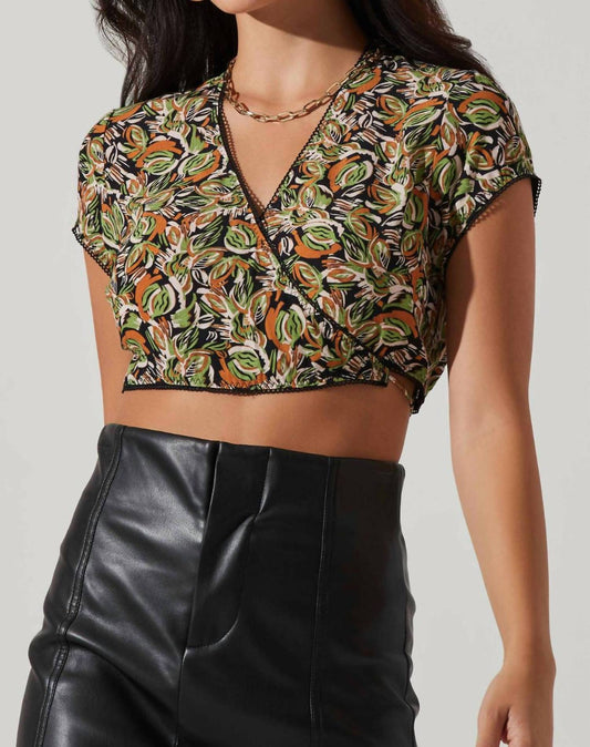 Astr - Tropical Getaway Top