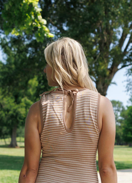 By Together - Cali Stripe Maxi Dress