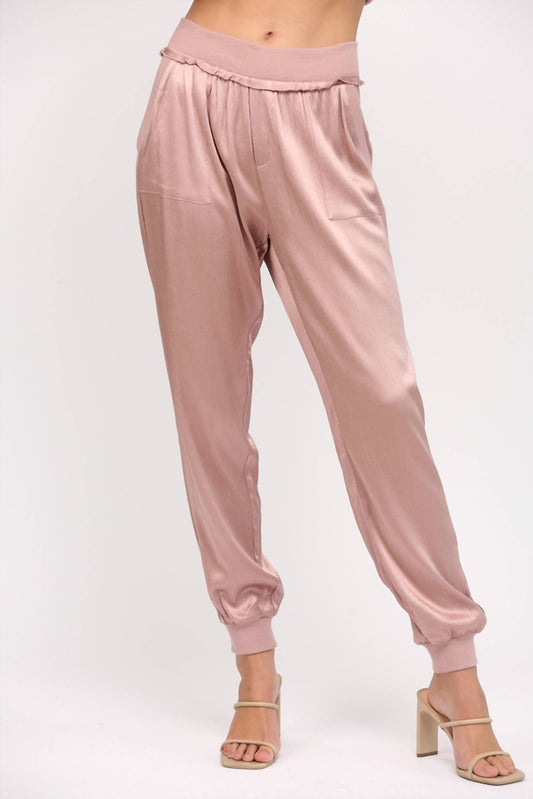 Fate - Satin Jogger Pants