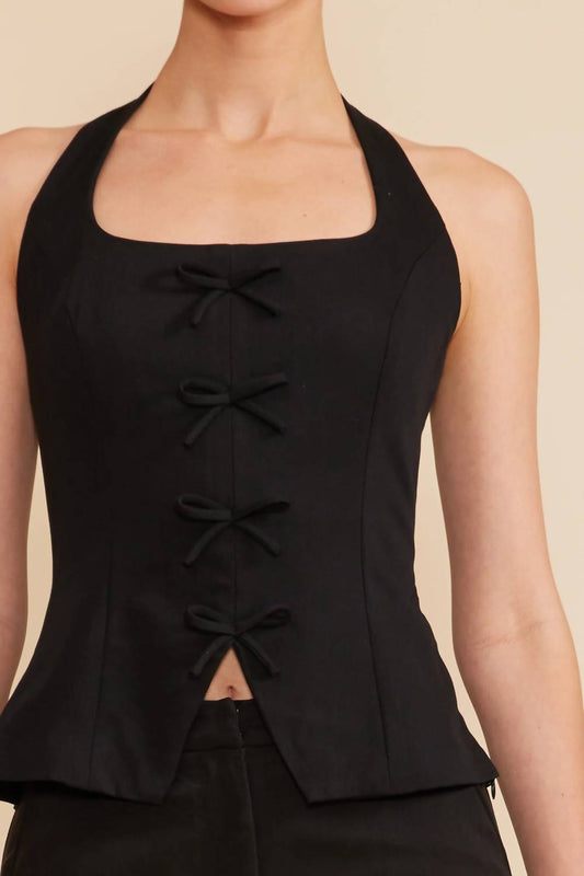 Lucy Paris - Clementine Halter Vest