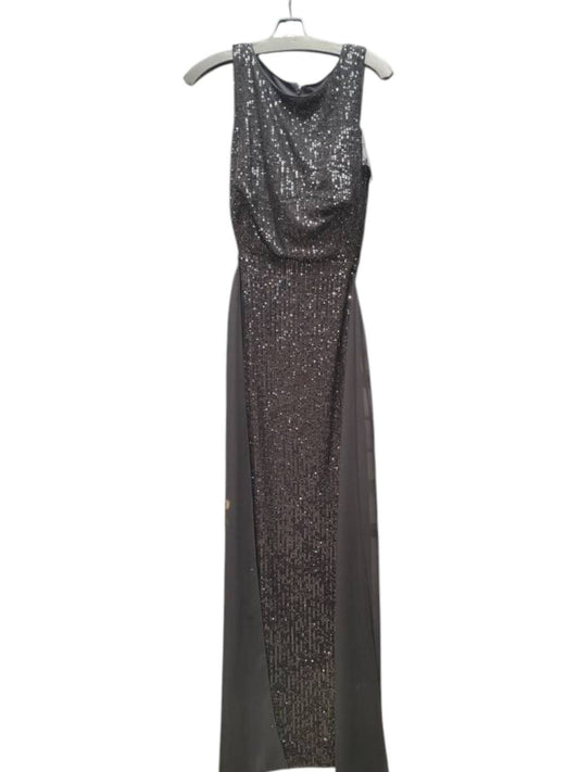 Frank Lyman - Women's 2-Piece Sequin Gown With Overskirt