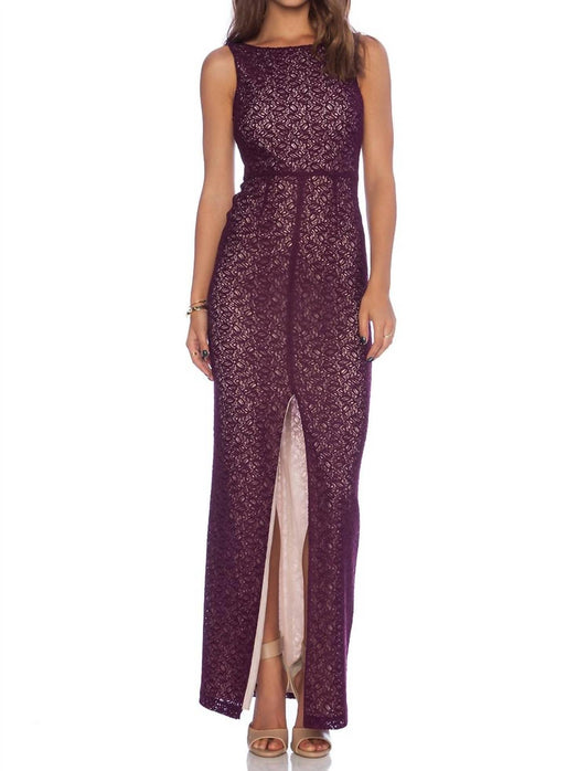 Alice + Olivia - Gemma Lace Long Mermaid Dress