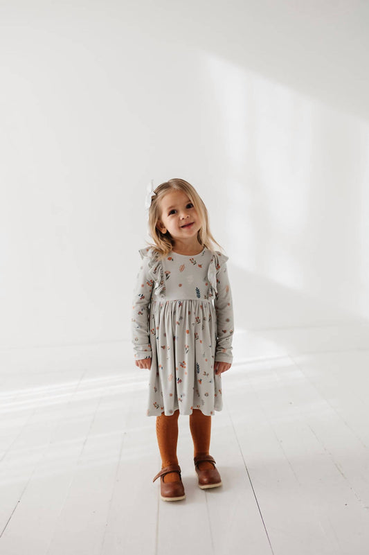 Babysprouts - Long Sleeve Ruffle Dress
