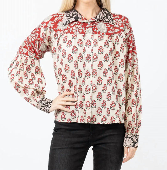Mahila - Rahema Long Sleeve Blouse