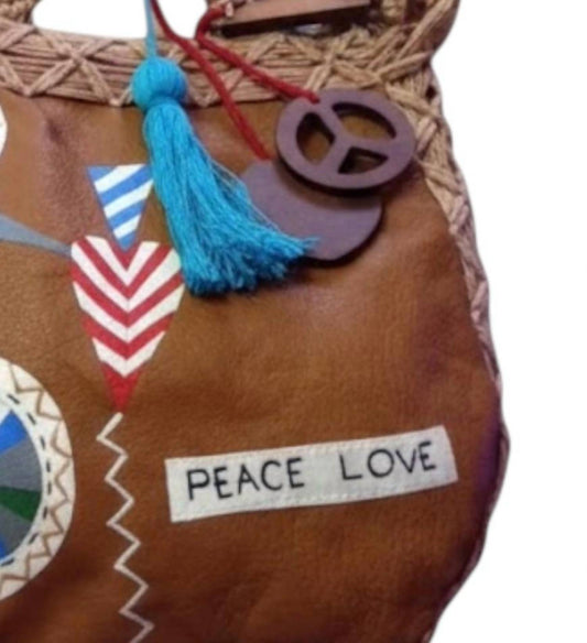 Love Binetti - Women's Hand Painted Groovy Bag