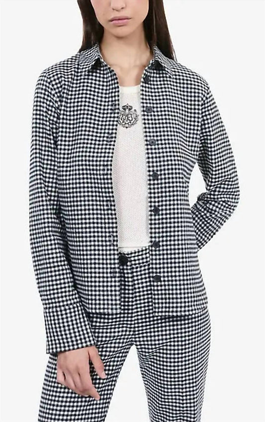 The Kooples - Women's Checkered Shirt