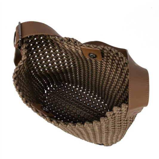 Prenelove - Women's Osler Woven Hand-knotted Hobo Bag