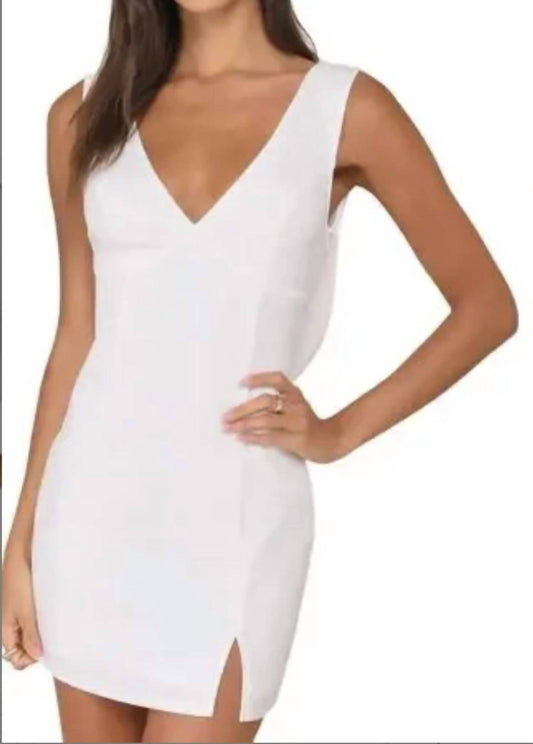 Lulus - Perfection Bound Sleeveless Cowl Back Mini Dress