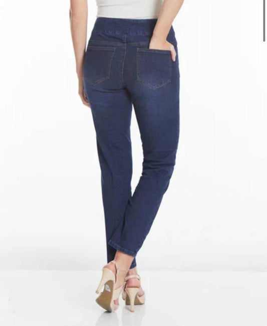 Multiples - Pull-on Ankle Jean Pants