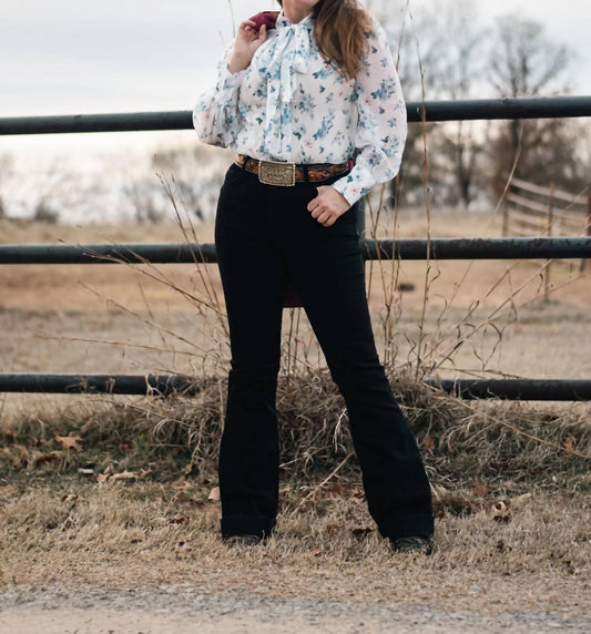 Howdy Hanny - Bridgeport Floral Tie Top