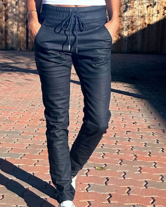 Bevy Flog - Shely Tie Snake Pant