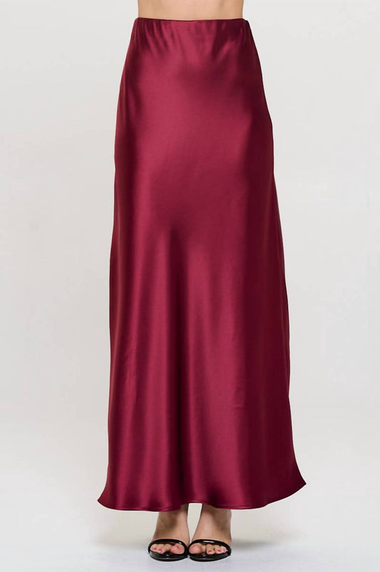 Reneec. - Satin Maxi Skirt