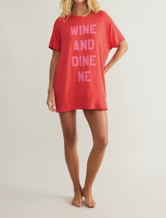 Z Supply - Wine & Dine Night Shirt