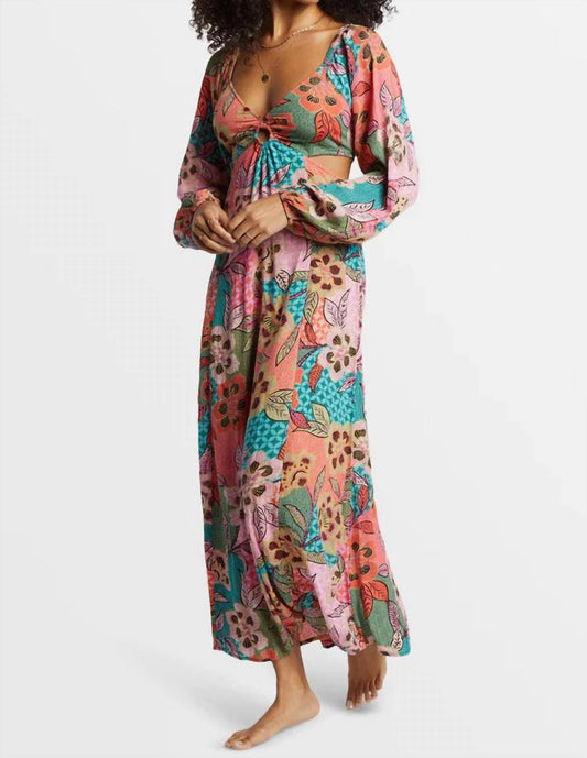 Billabong - Last Call Deep V-neck Dress