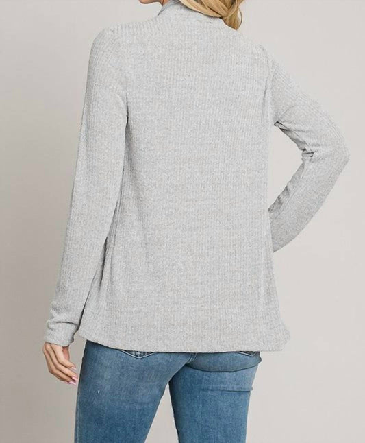 Cerule - Women's Claire Boucle Knit Cardigan