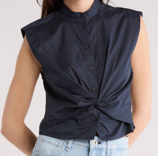 Rag & Bone - Rita Sleeveless Poplin Shirt
