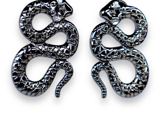 Jagged Halo Jewelry - Women's Python Earrings