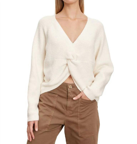 Velvet By Graham & Spencer - Caitlyn Twist Raglan Sweater