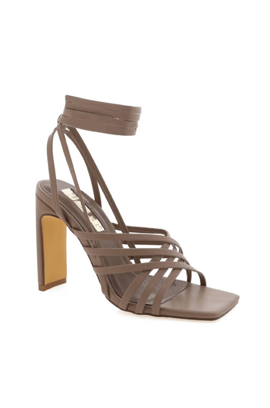 Billini - Tahana Taupe Strappy Heel