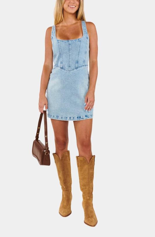 Show Me Your Mumu - Corset Mini Dress