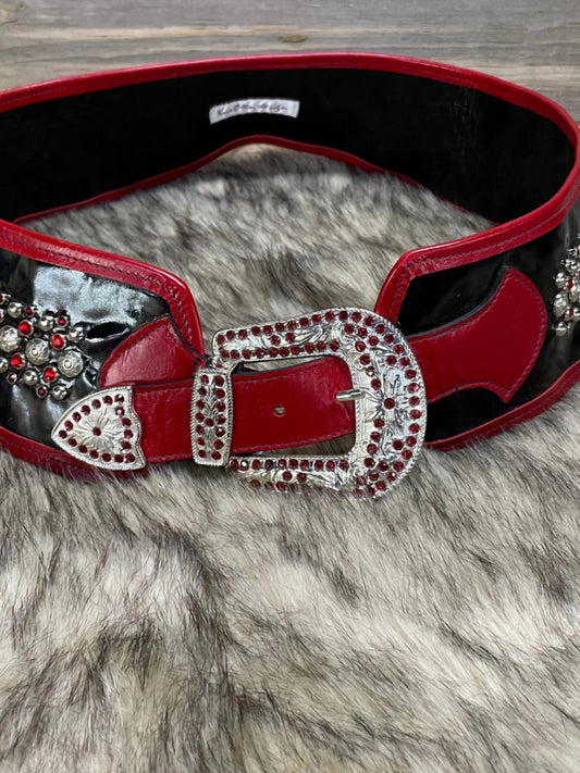 EMBELLISHED WITH SWAROVSKI BELT