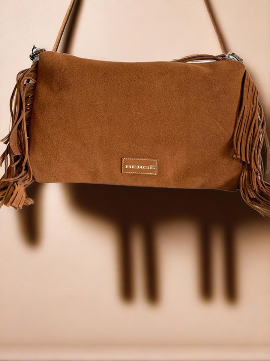 Berge - Miura Fringed Zip Top Bag