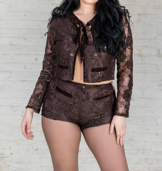 Privy - Embroidered Lace Set
