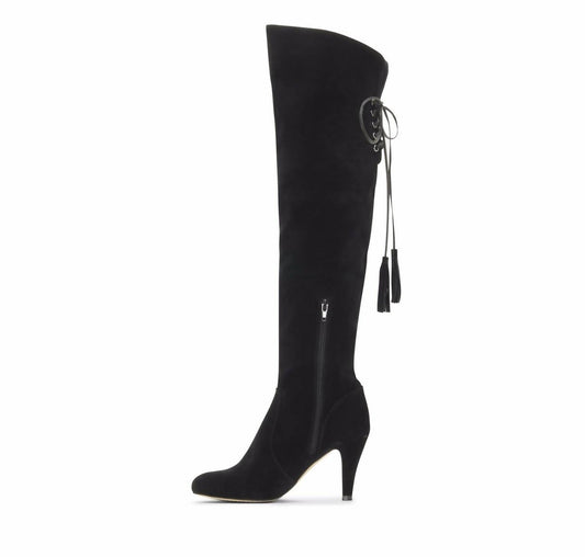 Vince Camuto - Women Suede Leather Over the Knee Boots