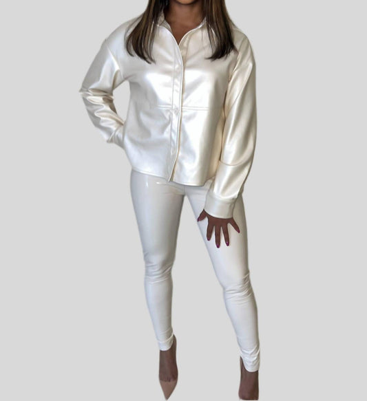 Dolce Cabo - Marlie Vegan Leather Top